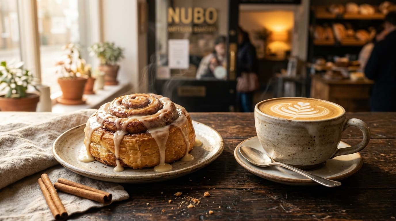 Café tostado & repostería fresca